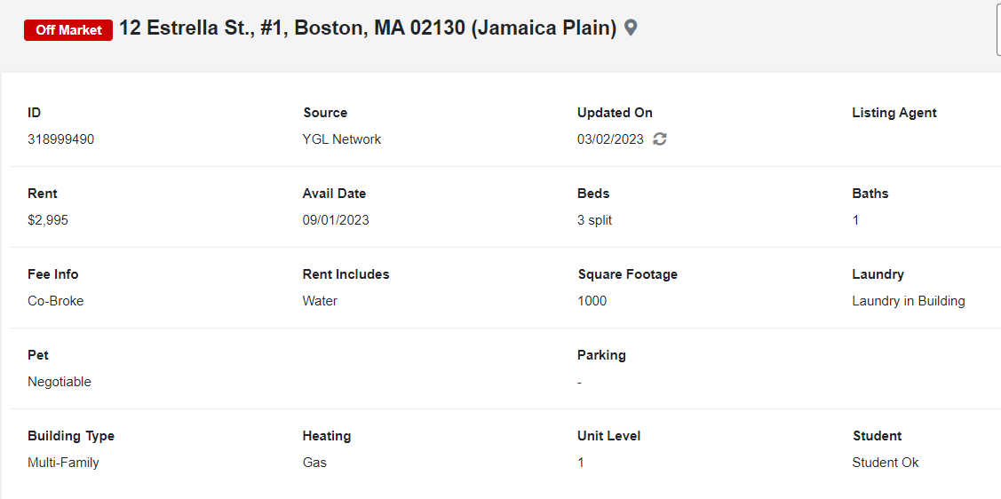 12 Estrella St. - Jamaica Plain