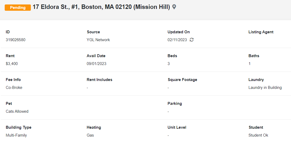 17 Eldora St. - Mission Hill
