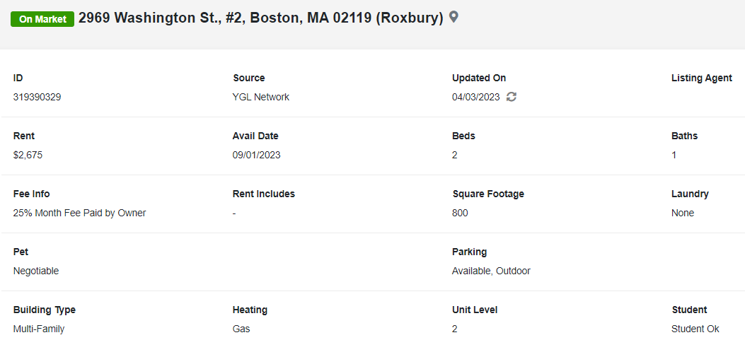 2969 Washington St. - Roxbury