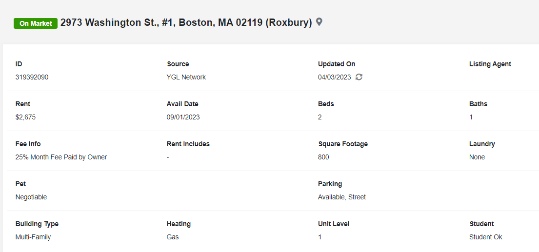 2973 Washington St. - Roxbury