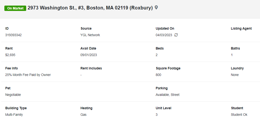 2973 Washington St. - Roxbury