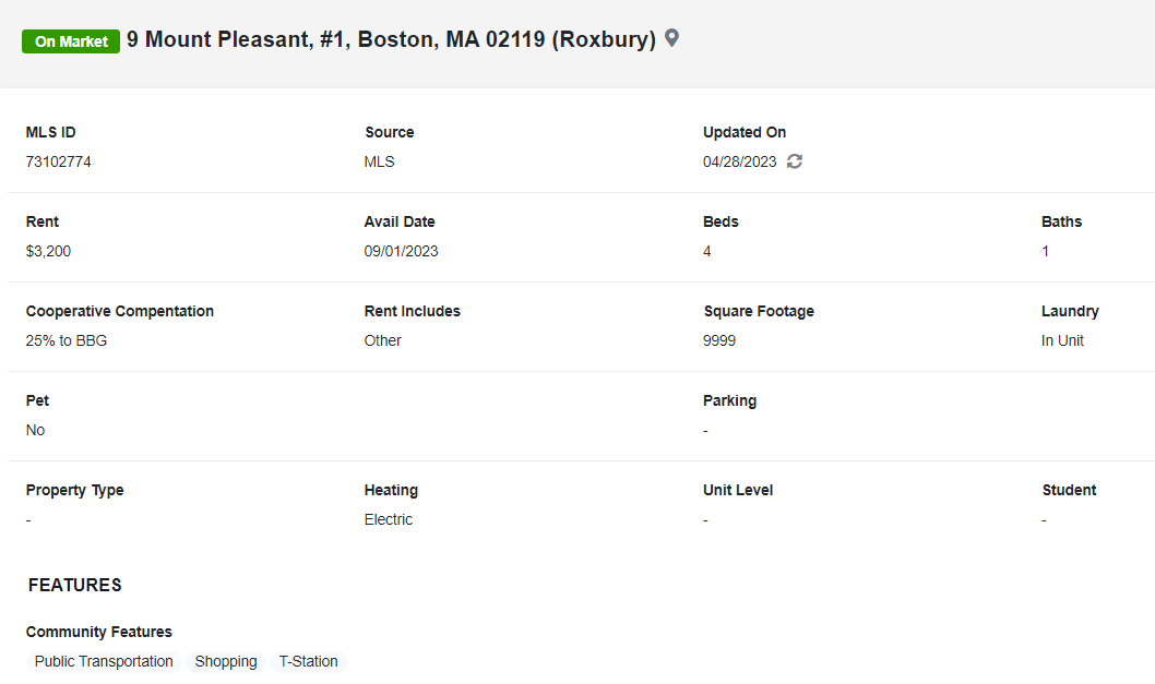 9 Mount Pleasant Ave. - Roxbury