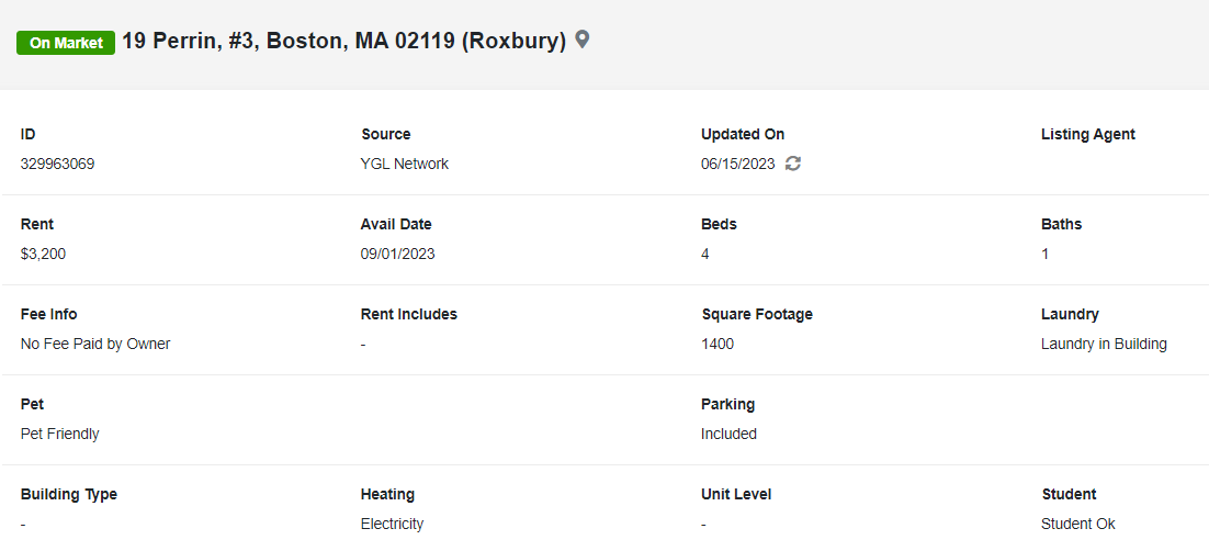 19 Perrin St. - Roxbury