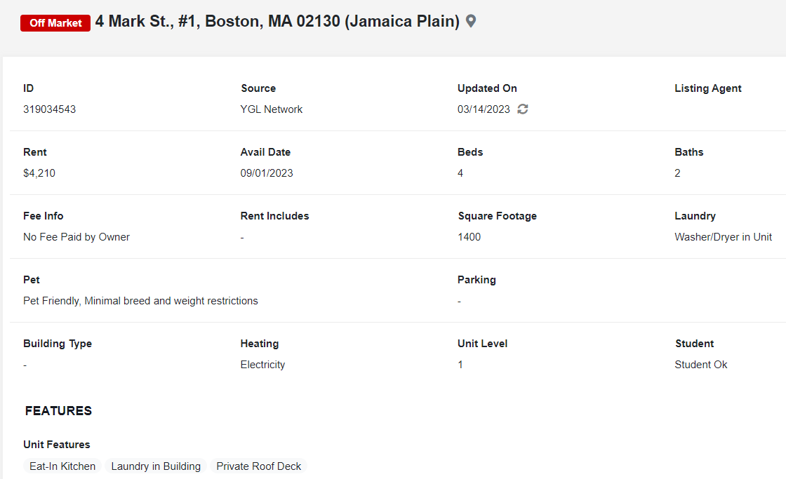 4 Mark St. - Jamaica Plain